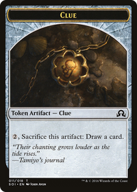 Clue Token (011/018) [Shadows over Innistrad Tokens]