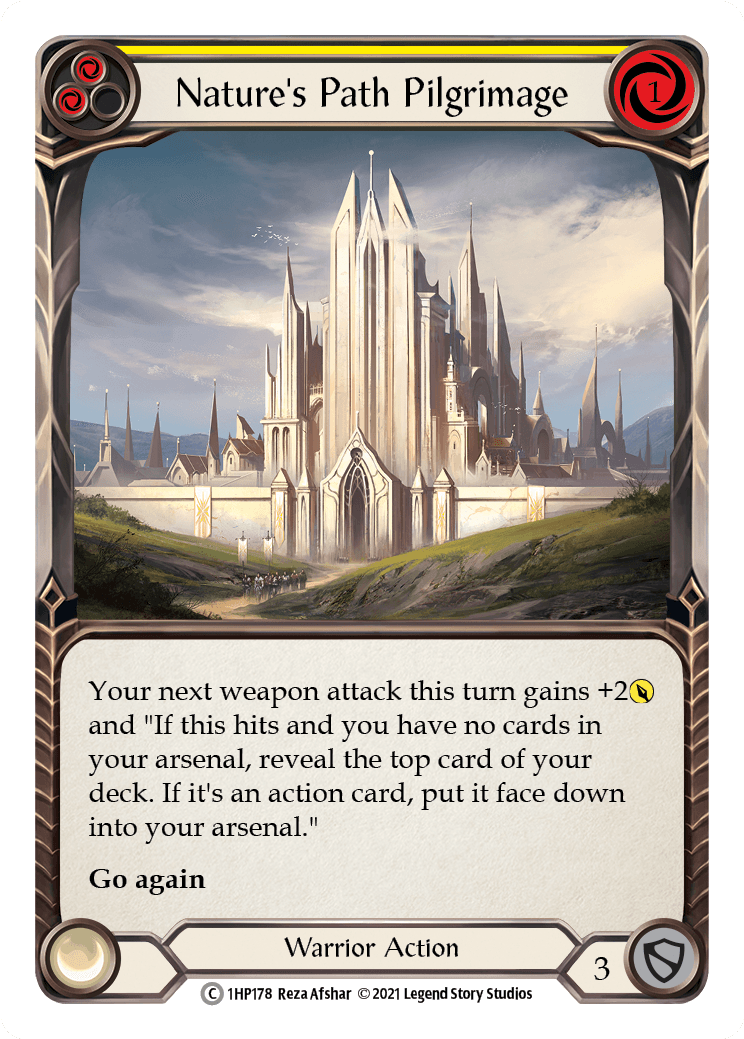 Nature's Path Pilgrimage (Yellow) [1HP178] (History Pack 1) - POKÉ JEUX