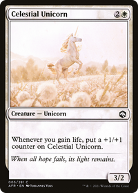 Celestial Unicorn [Dungeons & Dragons: Adventures in the Forgotten Realms]