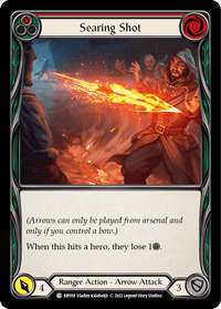 Searing Shot (Red) [RIP018] (Outsiders Riptide Blitz Deck) - POKÉ JEUX