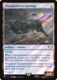 Thunderhawk Gunship (Surge Foil) [Warhammer 40,000]