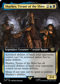 Sharkey, Tyrant of the Shire (Extended Art) [The Lord of the Rings: Tales of Middle-Earth]