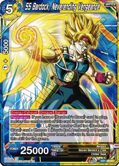 SS Bardock, Neverending Vengeance (EB1-059) [Battle Evolution Booster] - POKÉ JEUX