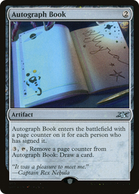 Autograph Book (Galaxy Foil) [Unfinity]