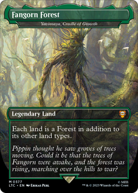 Yavimaya, berceau de la croissance - Forêt de Fangorn [Le Seigneur des Anneaux : Les Contes du Commandant de la Terre du Milieu] 