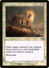 Ephemerate (MH1-001) - Modern Horizons 1 Timeshifts Etched Foil