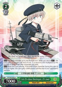 1er Destroyer de classe Z1, Z1 zwei (KC/S42-E042 U) [KanColle : Arrivée ! Flottes de renfort d’Europe !] 