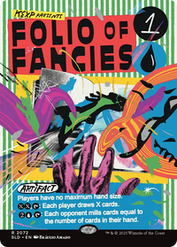 Folio of Fancies (SLD-2072) - Secret Lair Drop Series