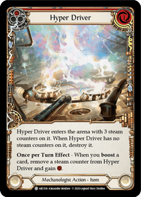 Hyper Driver [U-ARC036] (Arcane Rising Unlimited) Unlimited Rainbow Foil - POKÉ JEUX
