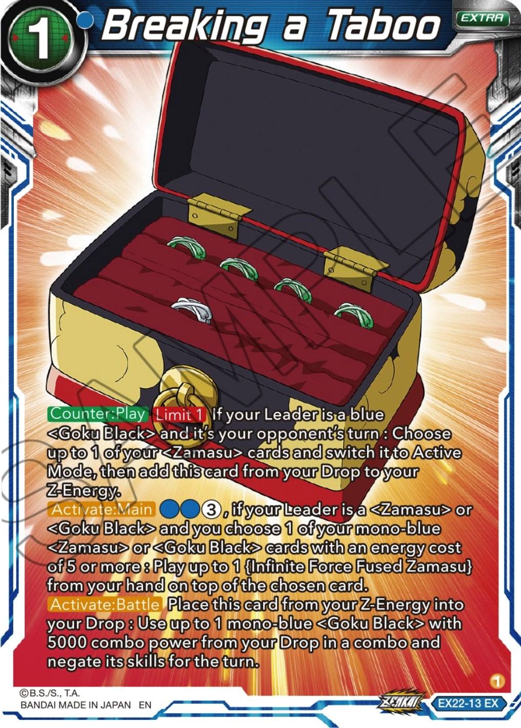 Breaking a Taboo (EX22-13) [Ultimate Deck 2023] - POKÉ JEUX