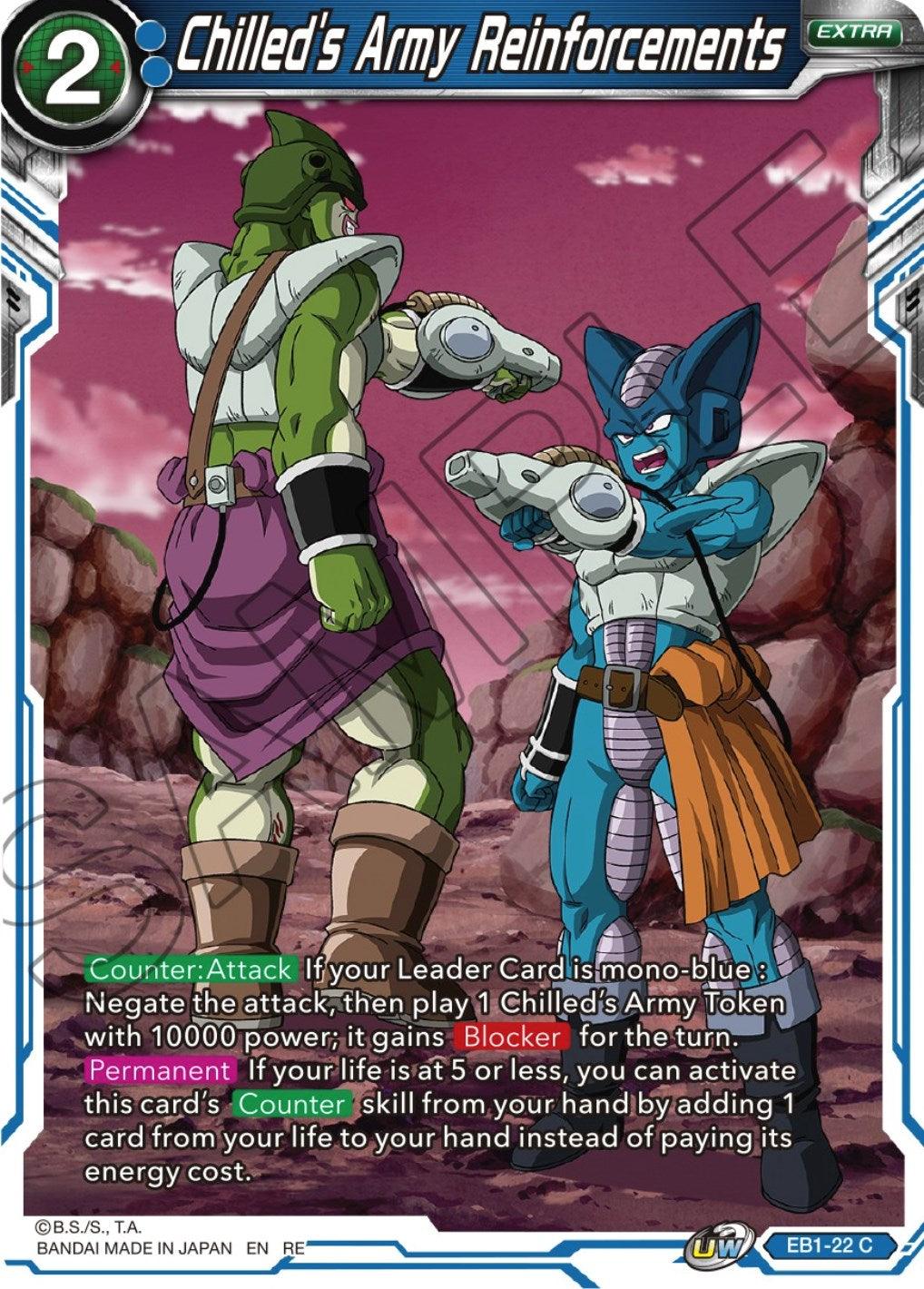 Chilled's Army Reinforcements (Reprint) (EB1-22) [Ultimate Deck 2023] - POKÉ JEUX