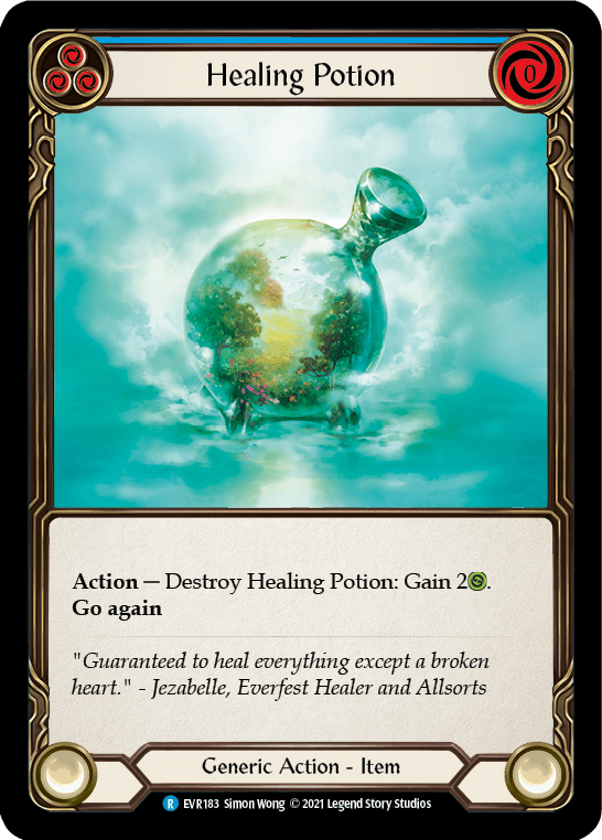 Healing Potion [EVR183] (Everfest) 1st Edition Normal - POKÉ JEUX