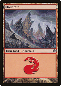Mountain (80) [Duel Decks: Ajani vs. Nicol Bolas]