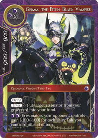 Grimm, le vampire noir (Memoria125) [Cartes mémoire Alice Origin] 