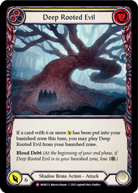 Deep Rooted Evil [MON123-RF] (Monarch) 1st Edition Rainbow Foil - POKÉ JEUX