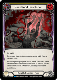 Runeblood Incantation (Yellow) [EVR108] (Everfest) 1st Edition Normal - POKÉ JEUX