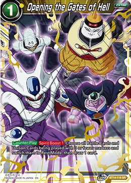 Opening the Gates of Hell (BT14-116) [Cross Spirits] - POKÉ JEUX