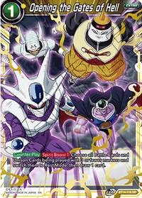 Opening the Gates of Hell (BT14-116) [Cross Spirits] - POKÉ JEUX