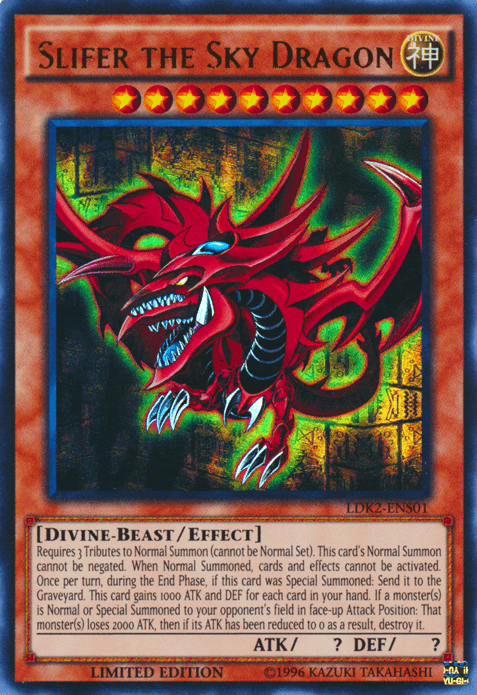 Slifer the Sky Dragon [LDK2-ENS01] Ultra Rare - POKÉ JEUX
