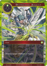 Assaut destructeur (Memoria038) [Cartes Memoria Alice Origin] 