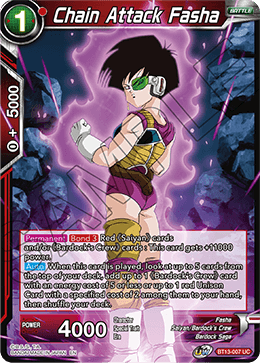 Chain Attack Fasha (Uncommon) (BT13-007) [Supreme Rivalry] - POKÉ JEUX