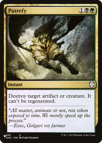 Putrefy [Secret Lair : Du mignon à la brute] 