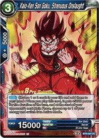 Kaio-Ken Son Goku, Strenuous Onslaught (BT8-025_PR) [Malicious Machinations Prerelease Promos] - POKÉ JEUX
