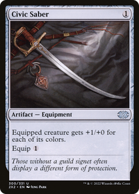 Civic Saber [Double Masters 2022]