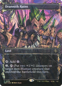 Drannith Ruins (Showcase Halo Foil) [March of the Machine: The Aftermath]