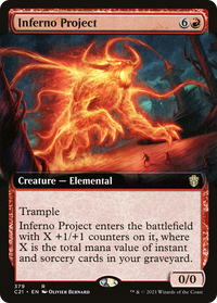 Inferno Project (Extended Art) [Commander 2021]