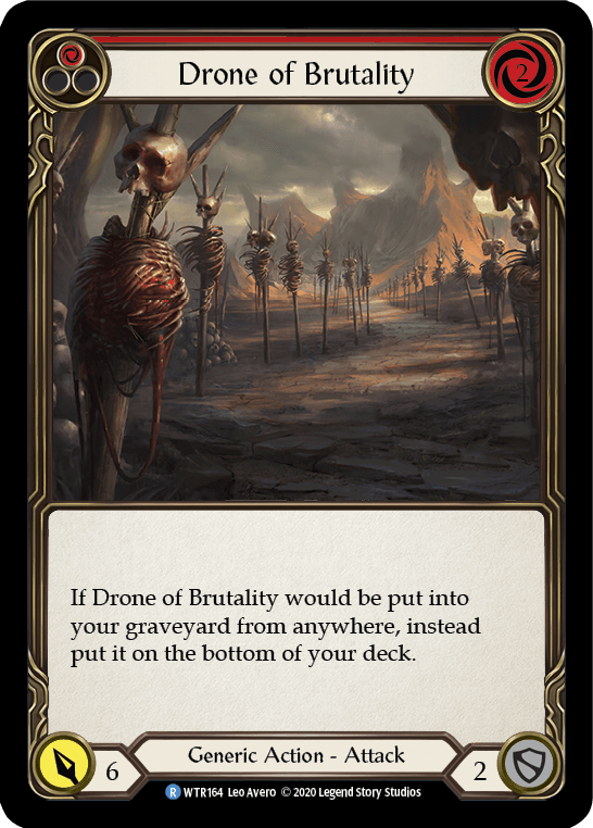 Drone of Brutality (Red) [U-WTR164] (Welcome to Rathe Unlimited) Unlimited Normal - POKÉ JEUX