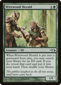 Wirewood Herald (EVG-016) - Duel Decks: Elves vs. Goblins Foil