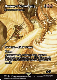 Dragon of Mount Gulg - Ancient Copper Dragon (Showcase) (FCA-012) - FINAL FANTASY: Through the Ages Foil