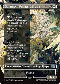 Summon: Primal Garuda (Borderless) (FIN-360) - FINAL FANTASY