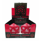 DUNGEONS and DRAGONS - D20+1 DICE - CHERRY POTION CANDY - CDU — LOT × 12 (Special Order)