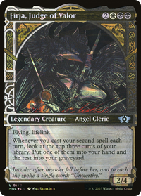 Firja, Judge of Valor (Halo Foil) [Multiverse Legends]