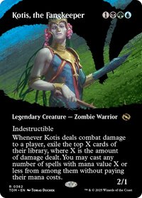 Kotis, the Fangkeeper (Borderless) (TDM-362) - Tarkir: Dragonstorm