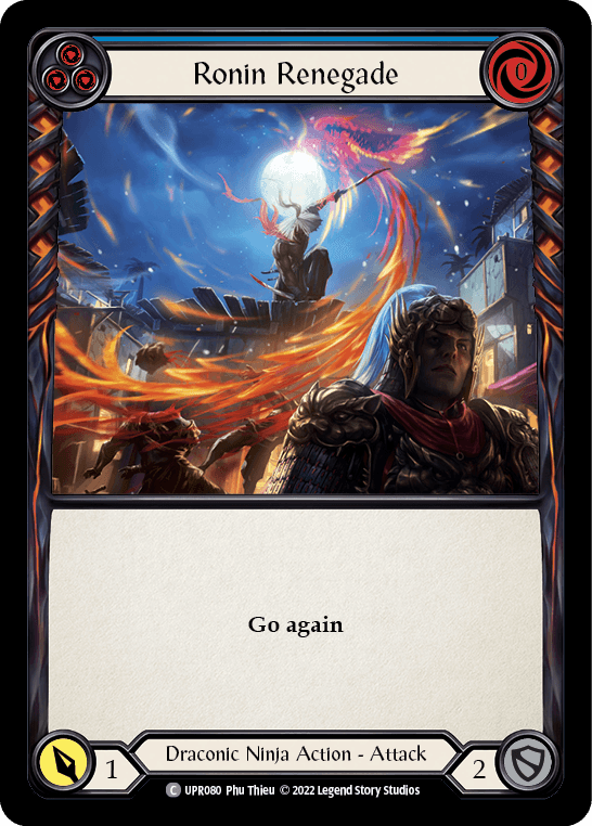Ronin Renegade (Blue) [UPR080] (Uprising) - POKÉ JEUX