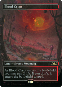 Blood Crypt (Borderless) (Galaxy Foil) [Unfinity]