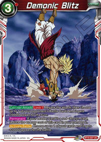 Demonic Blitz (BT15-027) [Saiyan Showdown] - POKÉ JEUX