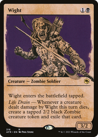 Wight (Showcase) [Dungeons & Dragons: Adventures in the Forgotten Realms]