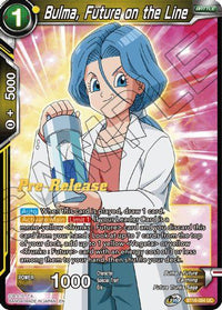 Bulma, Future on the Line (BT16-084) [Realm of the Gods Prerelease Promos] - POKÉ JEUX
