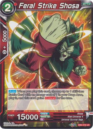 Feral Strike Shosa (DB2-016) [Divine Multiverse] - POKÉ JEUX