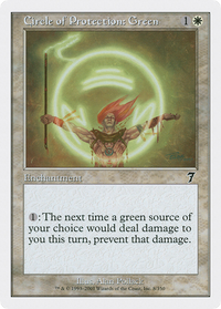 Circle of Protection: Green [Seventh Edition]