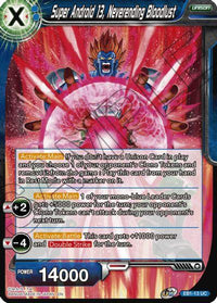 Super Android 13, Neverending Bloodlust (EB1-013) [Battle Evolution Booster] - POKÉ JEUX