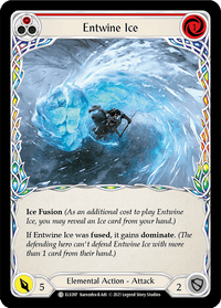 Entwine Ice (Red) [ELE097] (Tales of Aria) 1st Edition Normal - POKÉ JEUX
