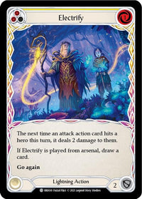 Electrify (Yellow) [BRI030] (Tales of Aria Briar Blitz Deck) 1st Edition Normal - POKÉ JEUX