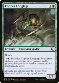 Copper Longlegs [Phyrexia: All Will Be One]