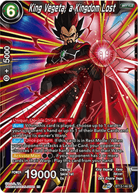 King Vegeta, a Kingdom Lost (BT13-146) [Supreme Rivalry] - POKÉ JEUX