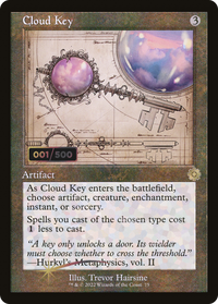 Cloud Key (Schéma rétro) (sérialisé) [Artefacts rétro de la guerre des frères] 
